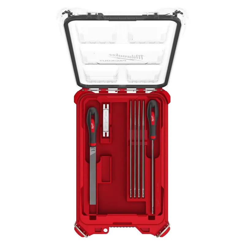 Milwaukee Saw Chain Sharpening Kit — 9-Piece With Packout Organizer 1