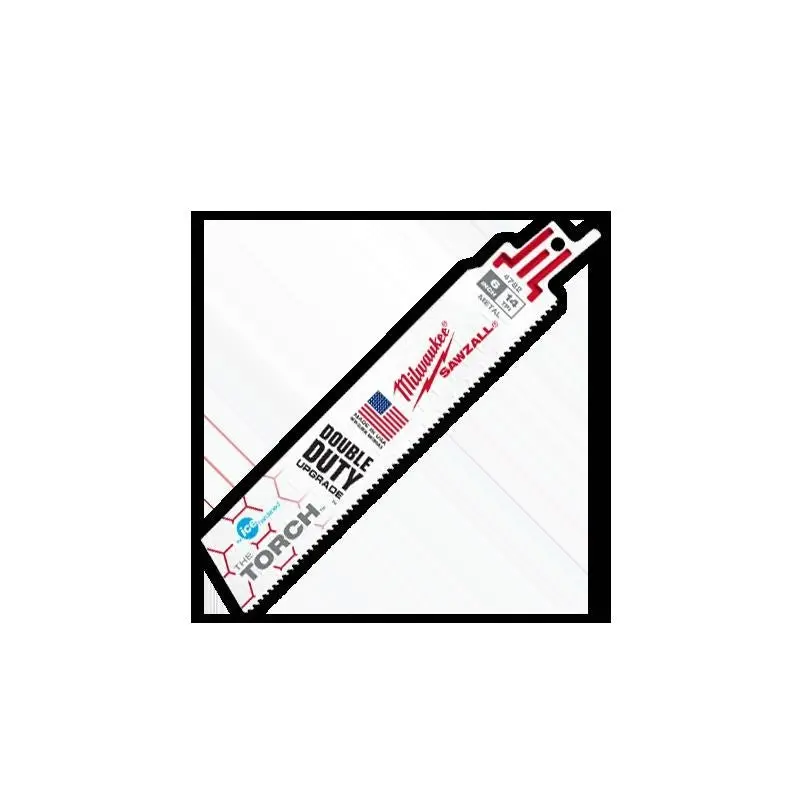 Milwaukee The Torch Sawzall Blades: 6-Inch, 14 Tpi Ice-Hardened – Bulk 100-Pack 1