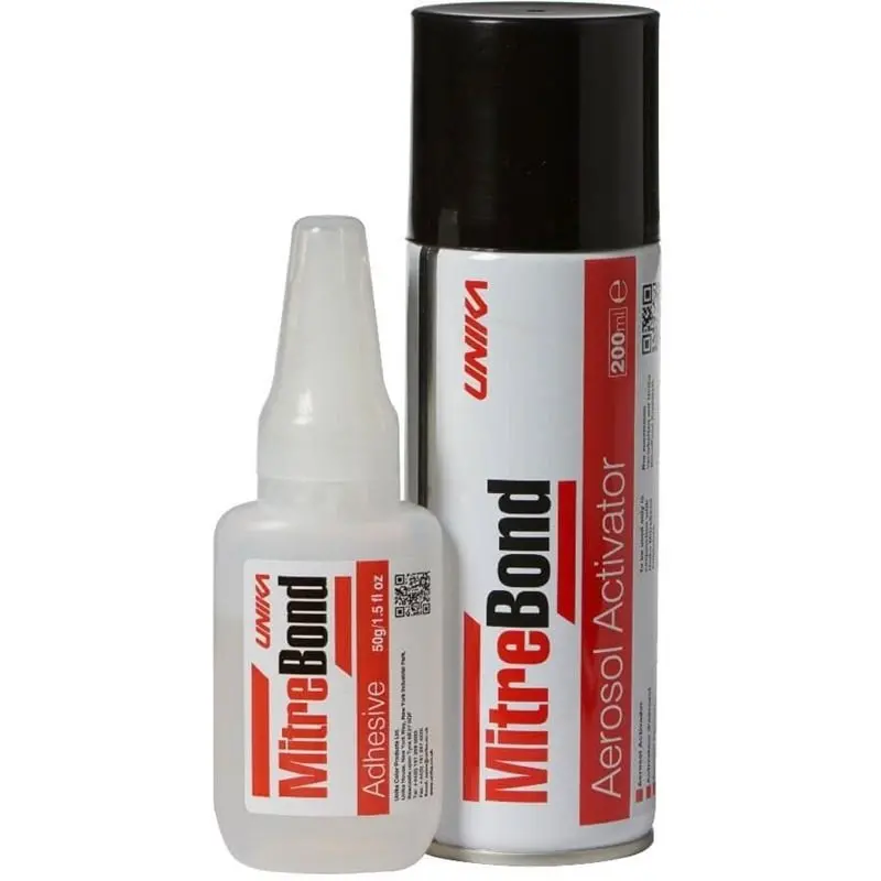 Mitre Bond High-Strength 2-Part Epoxy Adhesive – 50G Dual-Cartridge Set 1