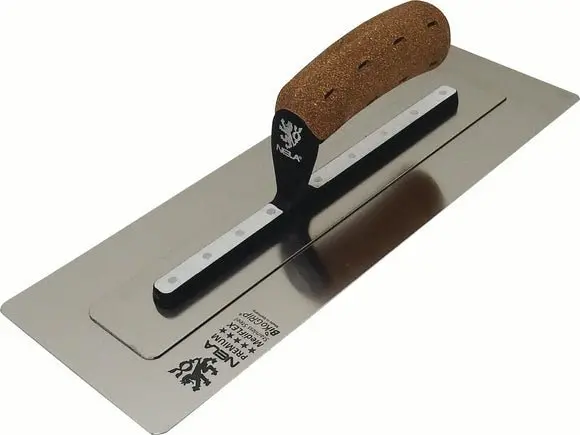 Nela Nl10853011Bk Stainless Steel Trowel – 4.3" X 12", Bikogrip Cork Handle 1
