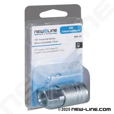 New Line Xnc-20 Industrial Coupler – 1/4" Female Npt Interface 1
