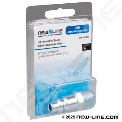 New Line Xncp-21 Industrial Nipple – 1/4" Male Npt X 1/4" Male Npt 1