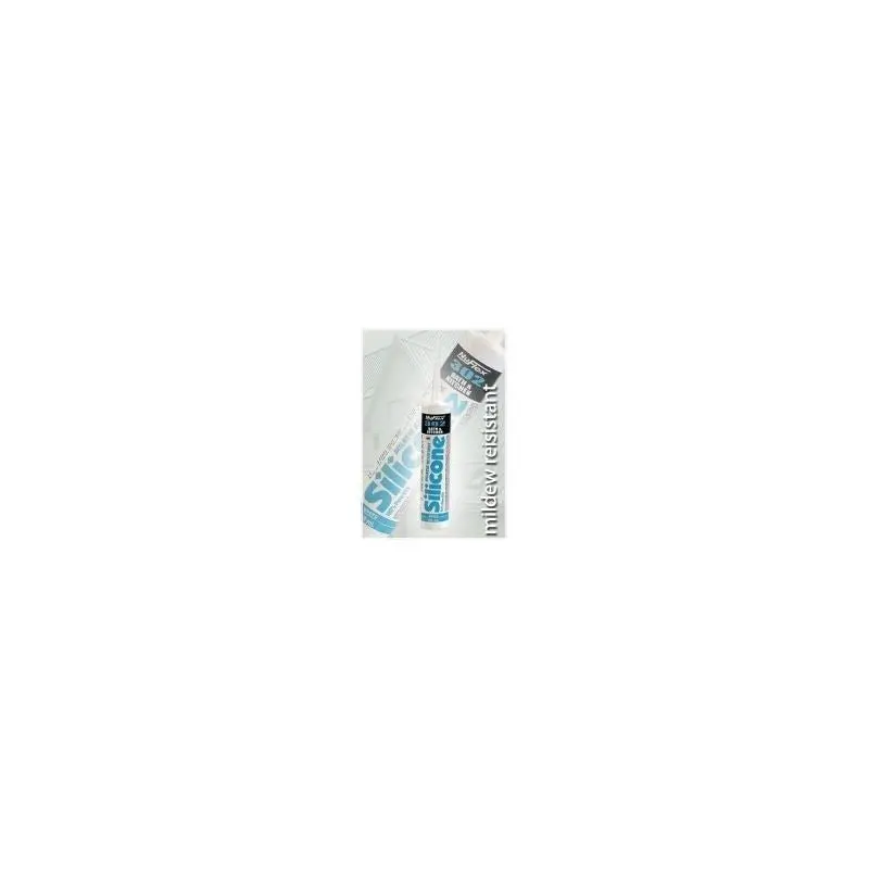 Nuco 302 Bath & Kitchen Silicone – Mold-Resistant, Acetoxy-Cure Caulk 1