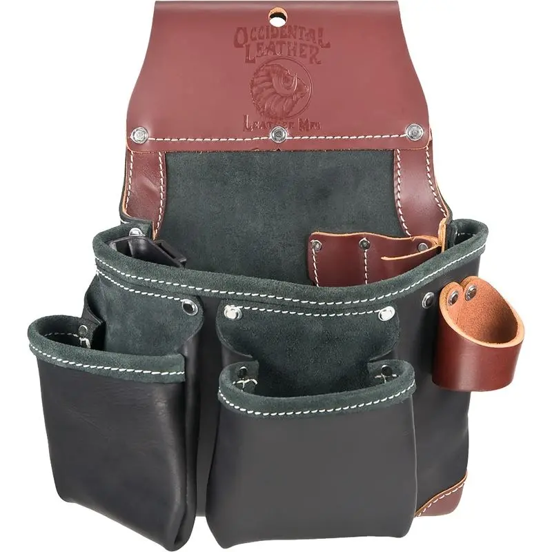 Occidental Leather B5612 Green Building Tool Bag – Black Finish 1