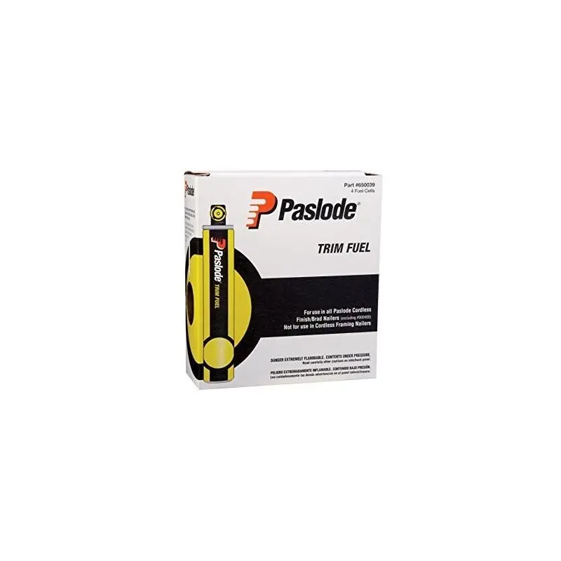 Paslode 650039 Four-Pack Yellow Fuel Cells For Impulse Nailers 1