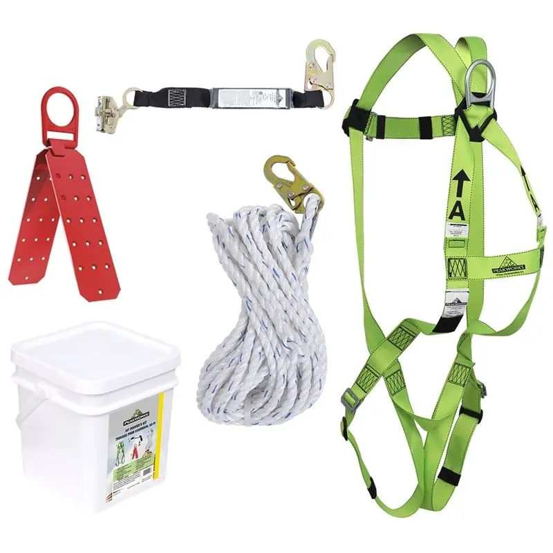 Peakworks 50-Foot Roofer’S Safety And Measurement Kit 1
