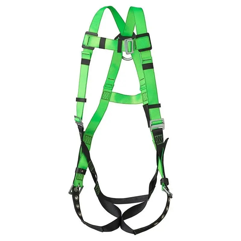 Peakworks Contractor Full-Body Harness – Class A, Pass-Through Chest Buckle, Grommeted Leg Straps 1