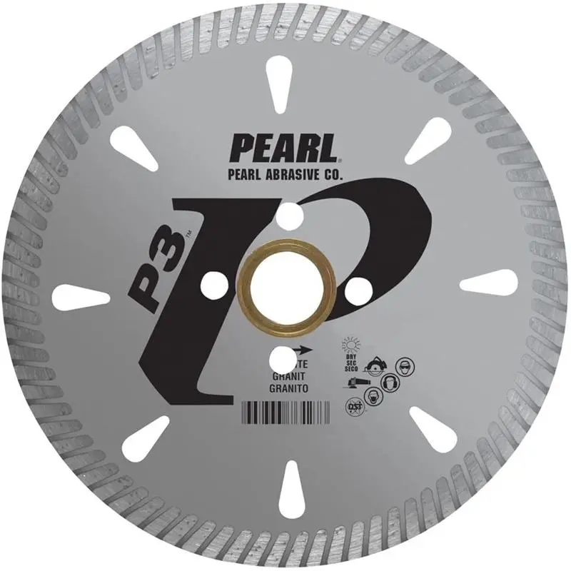 Pearl Dia6Grte4 P3 6-Inch Granite Diamond Blade – 7/8", 20Mm, 5/8", 4-Hole 1