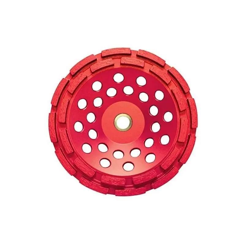 Pearl P2 Pro-V 7" Concrete & Masonry Cup Wheel – Double-Row Design, 5/8"-11 Arbor 1