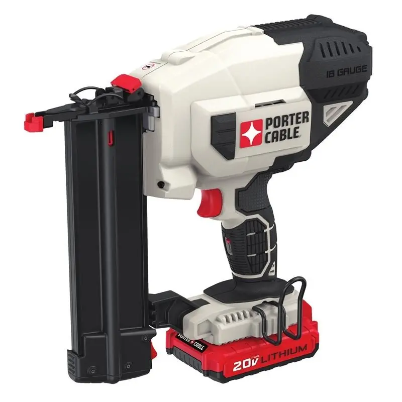 Porter-Cable 20V Max Brad Nailer Kit – 18-Gauge, Lithium-Ion Powered 1