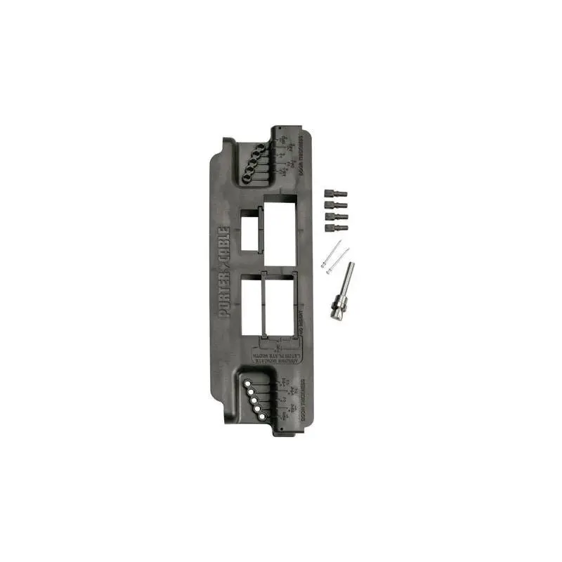 Porter-Cable 59375 Strike And Latch Installation Template 1