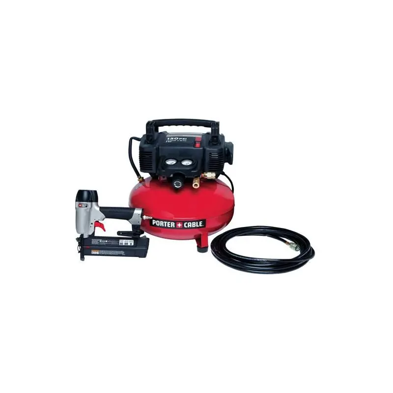 Porter-Cable Pcfp12236 Brad Nailer & Compressor Starter Kit 1