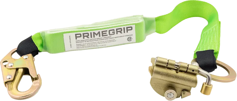 Primeline Rope Grab With Integrated 2.5-Foot Energy-Absorbing Lanyard 1