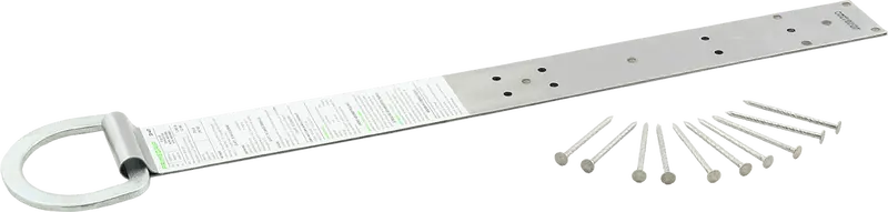Primeline Single-Ring Roof Anchor – Lightweight Fall Protection Mount 1