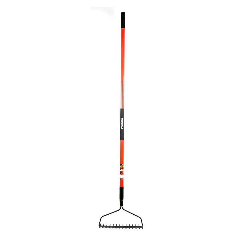 Pro Yard 14-Tooth Steel Rake For Lawn And Garden Debris Removal 1