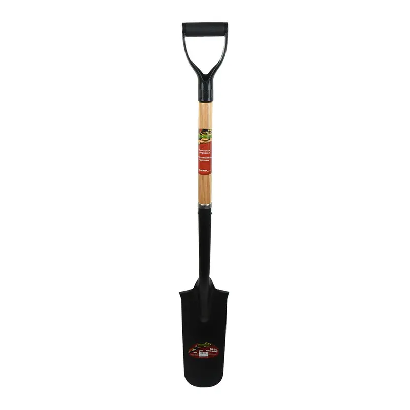 Pro Yard Drainage & Transplanting Spade – 44-Inch D-Handle, 6×14-Inch Blade, Hardwood 1