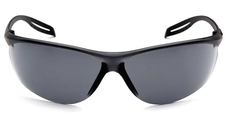 Pyramex Neshoba Gray-Lens Safety Glasses With H2Max Anti-Fog Technology 1
