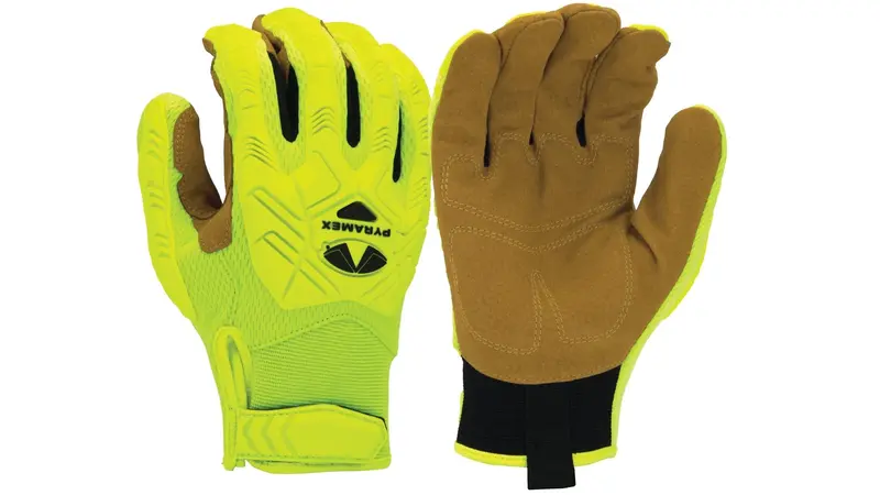Pyramex Tpr-Reinforced Synthetic Leather Gloves – A5 Cut & Level 1 Impact (Medium) 1
