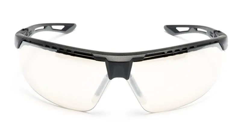 Pyramex Truflex Half-Frame Safety Glasses – Indoor/Outdoor Lens With H2X Anti-Fog Coating 1