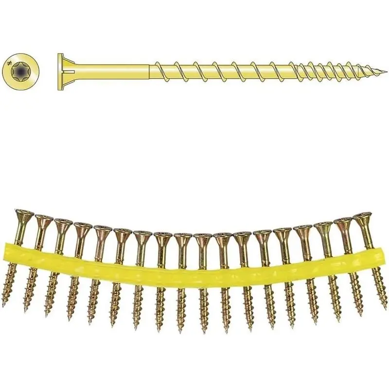Quikdrive Wsv3S Subfloor Autofeed Screws – 3-Inch, Structural Grade, 1000-Pack 1