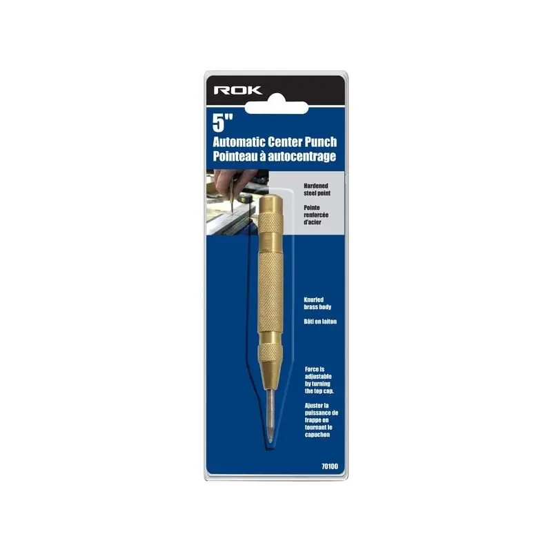 Rok Automatic Center Punch Tool For Precision Marking 1