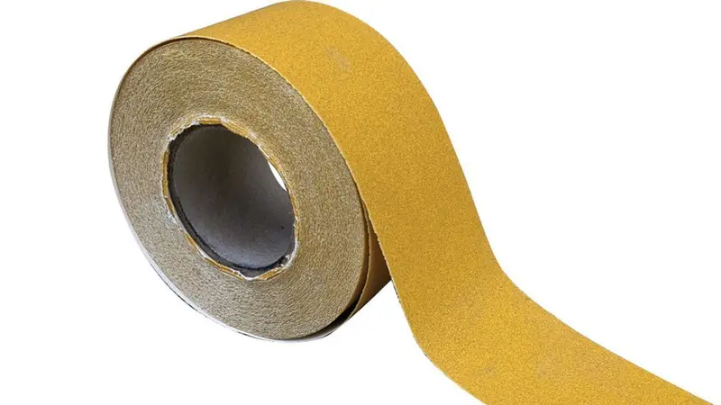 Sait 3-5/16" X 50 Yd Drywall Sanding Paper – 80-Grit, Paper-Backed For Smooth Finishing 1