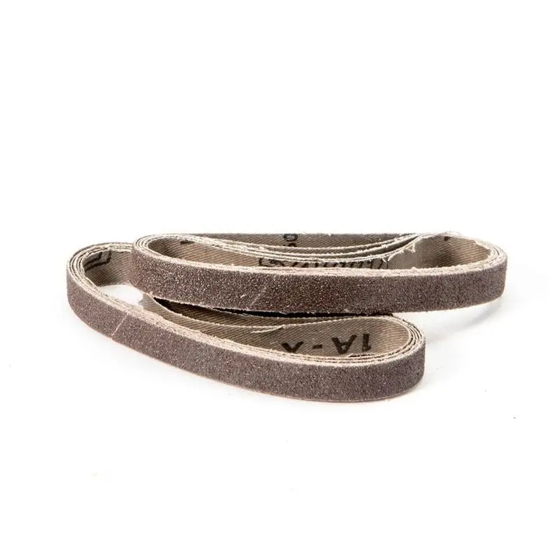 Sait Aluminum Oxide File Belts — 1/2" X 18", 10-Pack 1