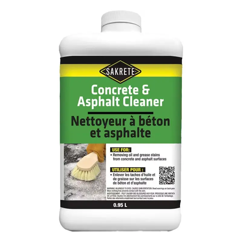 Sakrete Concrete & Asphalt Cleaner – 1-Liter Bottle 1