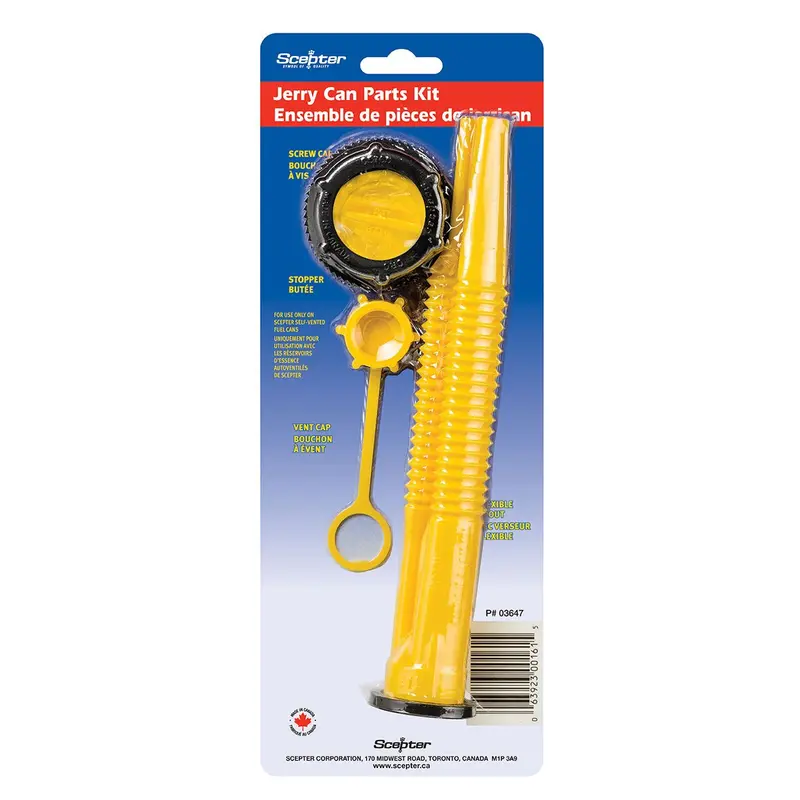 Scepter 4-Piece Gas Can Replacement Parts Kit 1