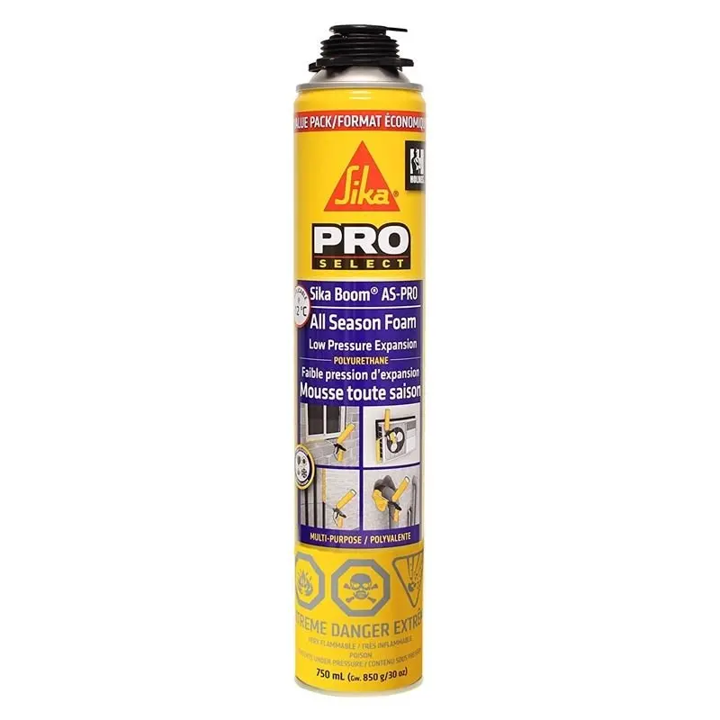 Sika 513477 Sikaboom As-Pro Low-Expansion Polyurethane Foam Sealant – 750 Ml Cartridge 1