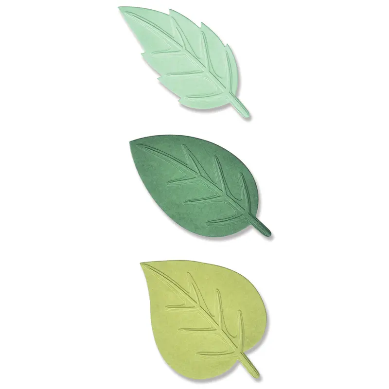 Sizzix Spring Leaves Switchlits Embossing Folder – Reversible Seasonal Texture 1