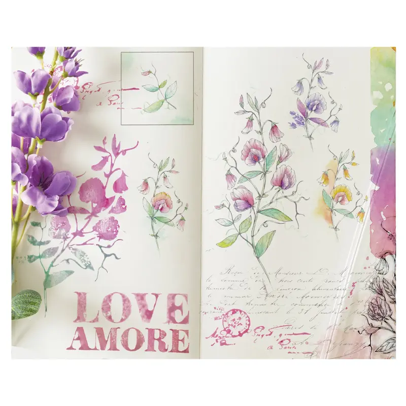 Sizzix Studio 5X8 Clear Stamp Bundle (13-Piece) – Love Letters Typography By Willow Wolfe 1