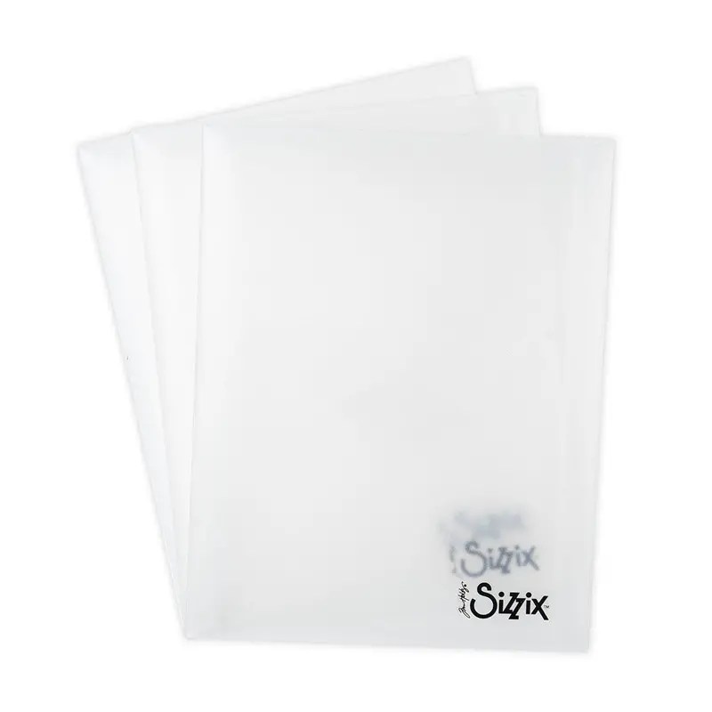Sizzix Tim Holtz Embossing Folder Storage Envelopes – 3-Pack Protective Organizer 1