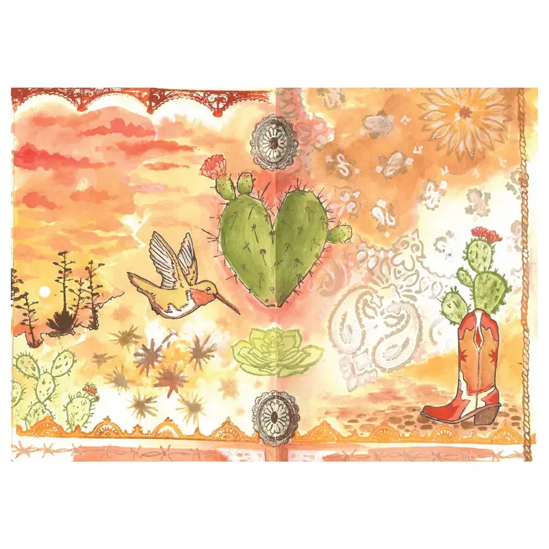 Sizzix Western Studio Clear Stamp & Stencil Bundle – 22 Stamps + 3 Stencils By Vic Hollins 1