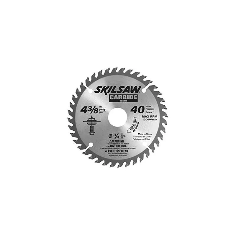 Skil 75540 Carbide-Tipped Flooring Blade – 4-3/8" X 40T For Circular Saws 1