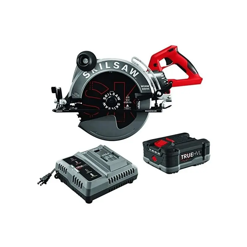 Skil Spth70M-11 Truehvl 10-1/4" Cordless Worm Drive Saw Kit With Battery & Blade 1