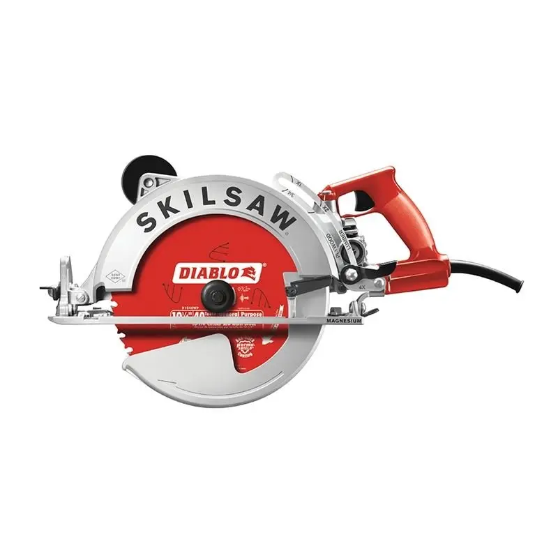 Skilsaw Spt70Wm-22 10-1/4" Magnesium Worm Drive Saw – Includes Diablo Carbide Blade 1