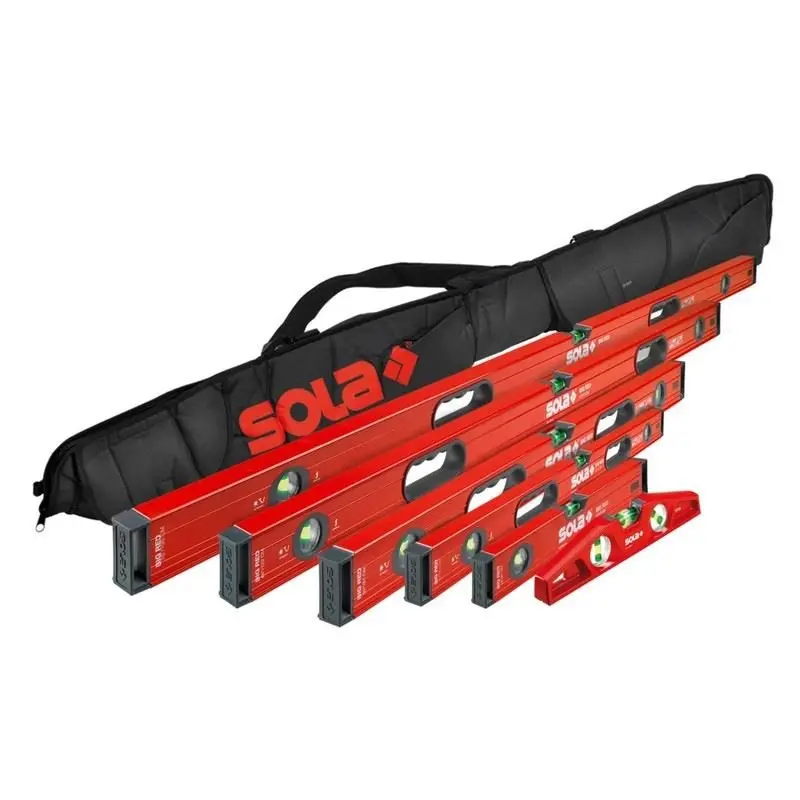 Sola Big Red Complete Layout & Measuring Tool Set – Professional Grade Kit 1