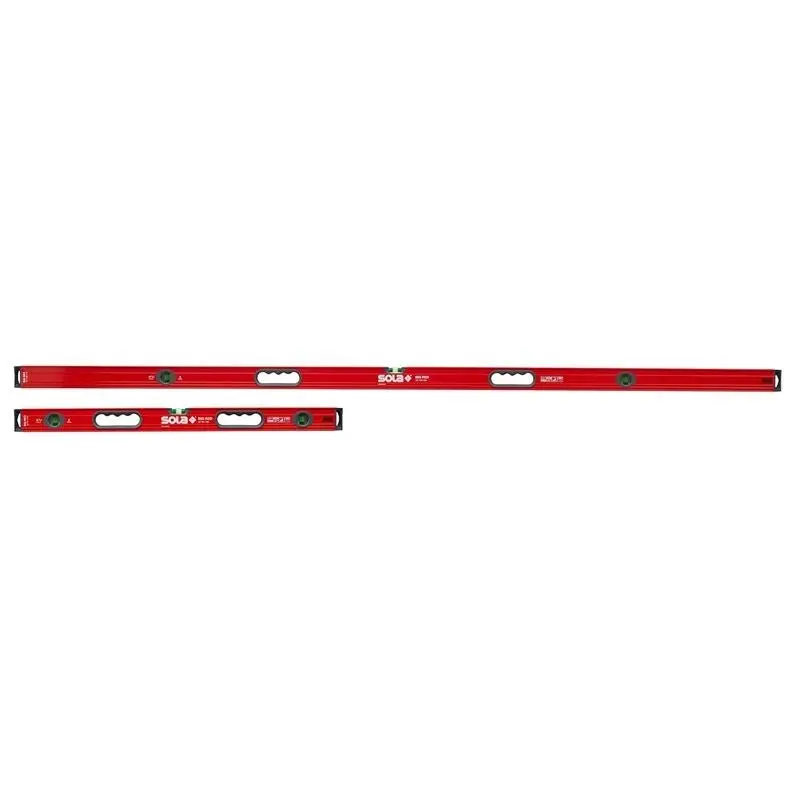 Sola Big Red Lsb7832M Box Beam Level – 78 In & 32 In Jamb Set With Magnetic Base And 3 Focus-60 Vials 1