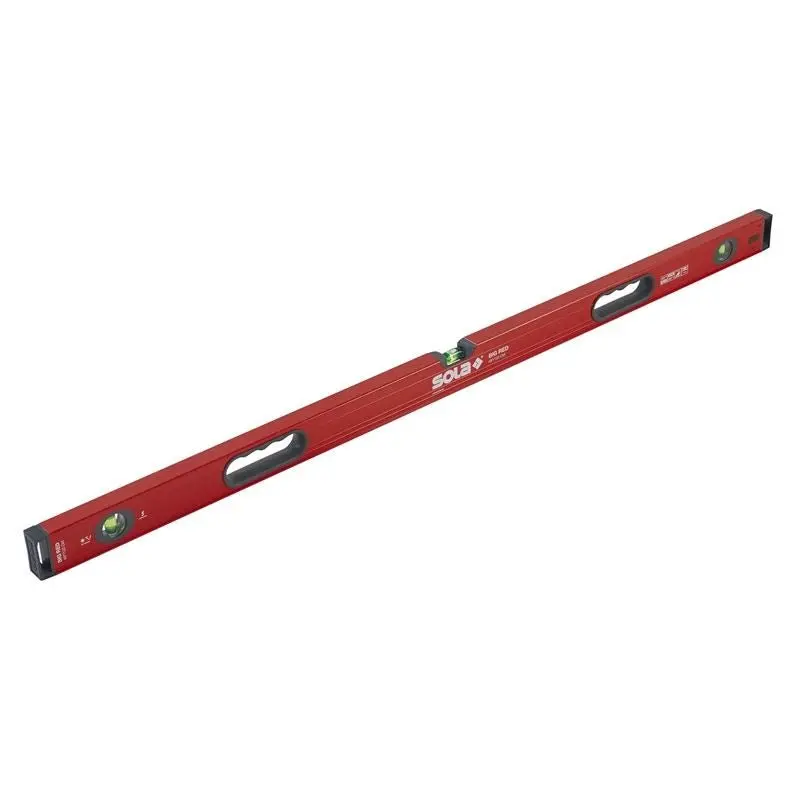 Sola Lsb48 Big Red Box Beam Level – 48-Inch Non-Magnetic Aluminum Construction 1