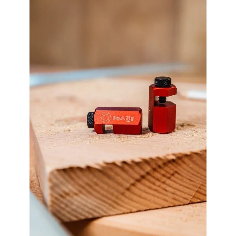 Squi.Jig 1-1/4" Red Framing Jig Kit – 2-Pack For Precision Layout 1