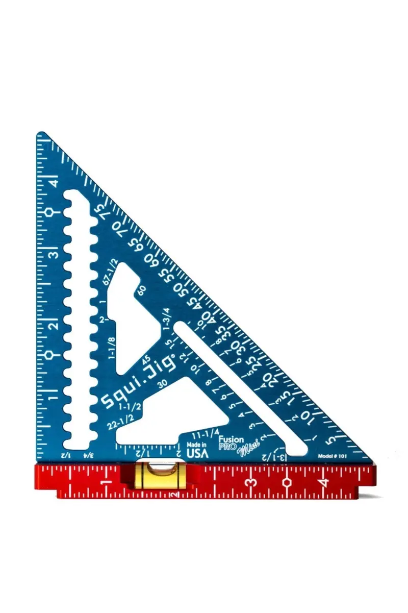 Squi.Jig Fp45Rwb 4.5-Inch Fusion Pro Square Jig – Red/White/Blue 1