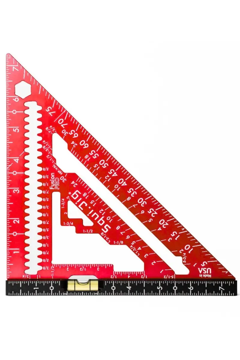 Squi.Jig Fusion Pro Square – Limited-Edition 7.5" Red Line Model 1