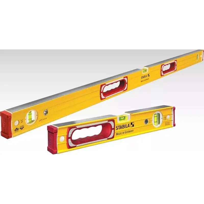 Stabila Type 196 Heavy-Duty Combination Level Set – 48-Inch Main Level With 16-Inch Extension 1