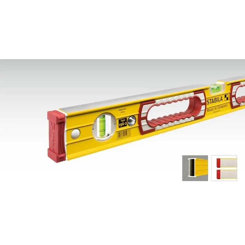 Stabila Type 196 Heavy-Duty Level – 16 In (37416) 1