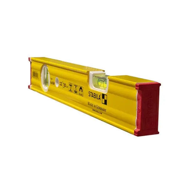 Stabila Type 80 Asm-2 Aluminum Spirit Level – 12-Inch 1