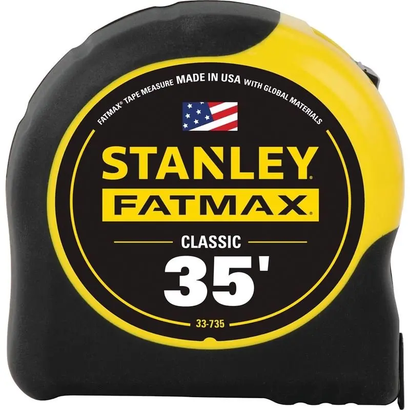 Stanley Fatmax 35-Foot Heavy-Duty Tape Measure With Blade Lock & Ergonomic Case 1