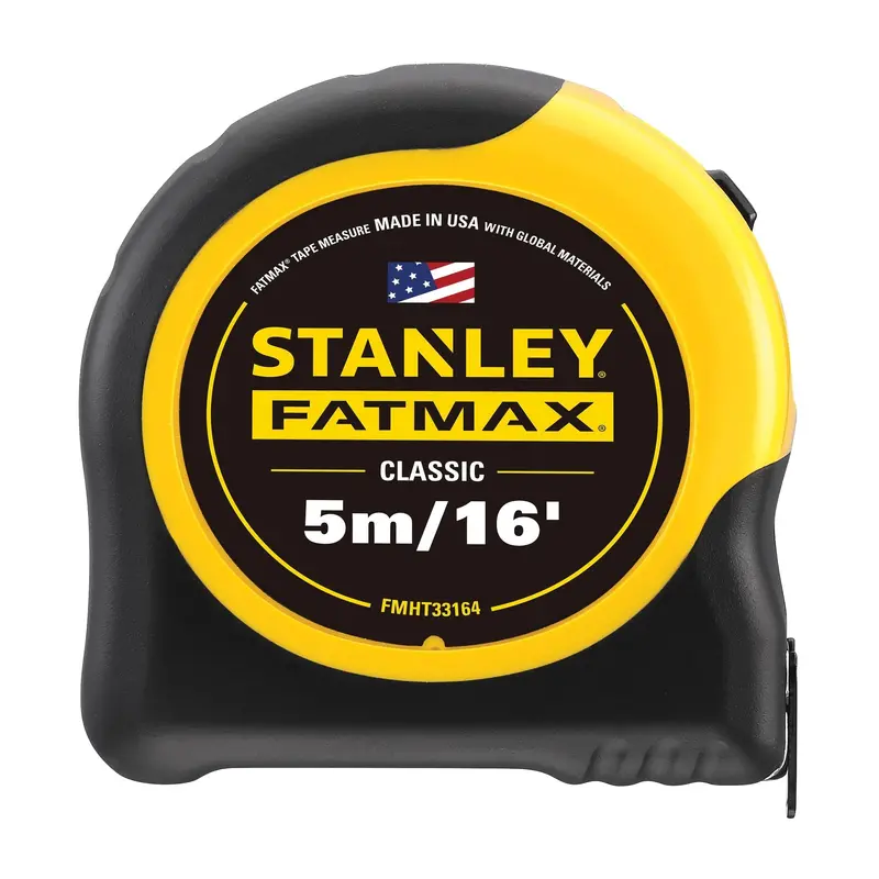 Stanley Fmht33164S 1-1/4" X 16' Tape Measure – Dual-Scale (Metric & Imperial) 1