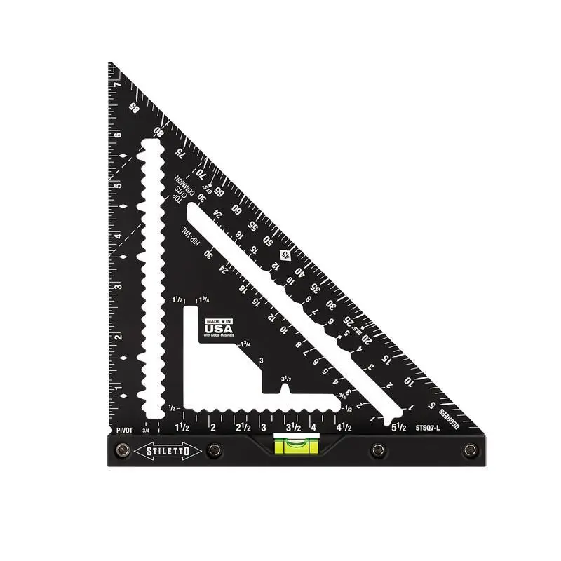 Stiletto 7-Inch Carpenter Square With Integrated Level (Stsq7-L) 1