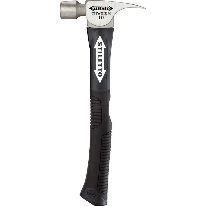 Stiletto Fh10C-F 10-Ounce Fiberglass Hammer – Smooth & Curved Face 1